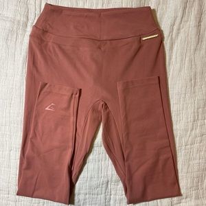 GYMSHARK X WHITNEY SIMMONS Leggings - Moab Mountain Brick - Small